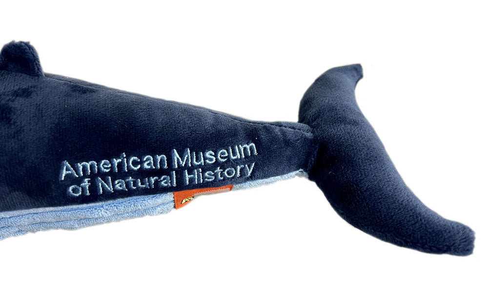 Eco-Friendly 22" AMNH Plush Blue Whale Tail