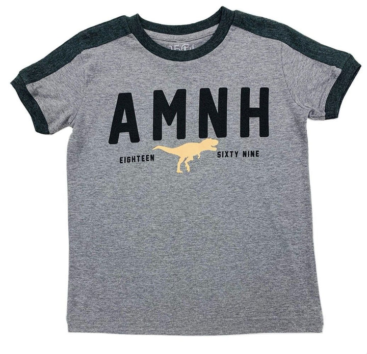 Youth AMNH Gray Athletic T-Shirt