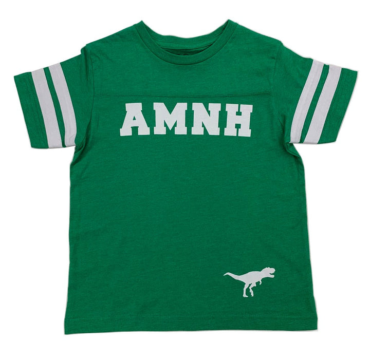 Youth AMNH Green Football T-Shirt