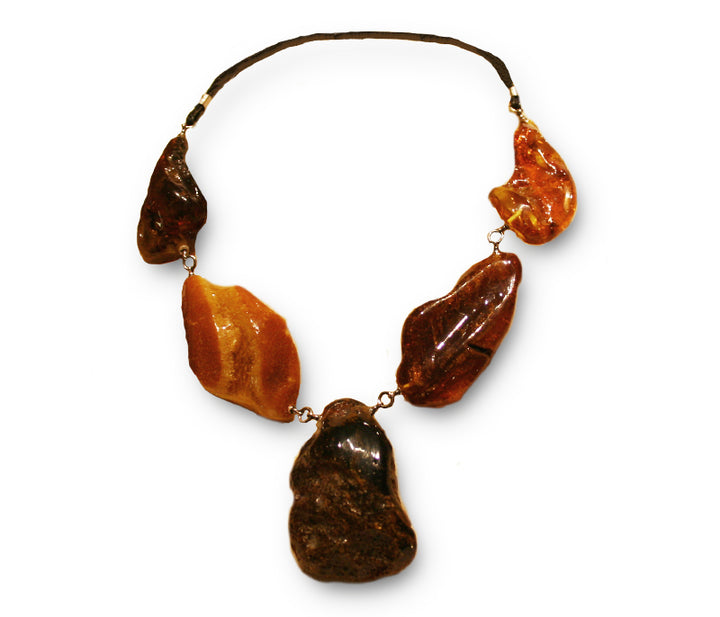 Baltic Amber Drop Necklace