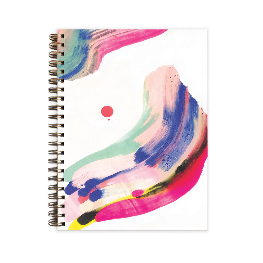 Painted Candy Swirl Journal