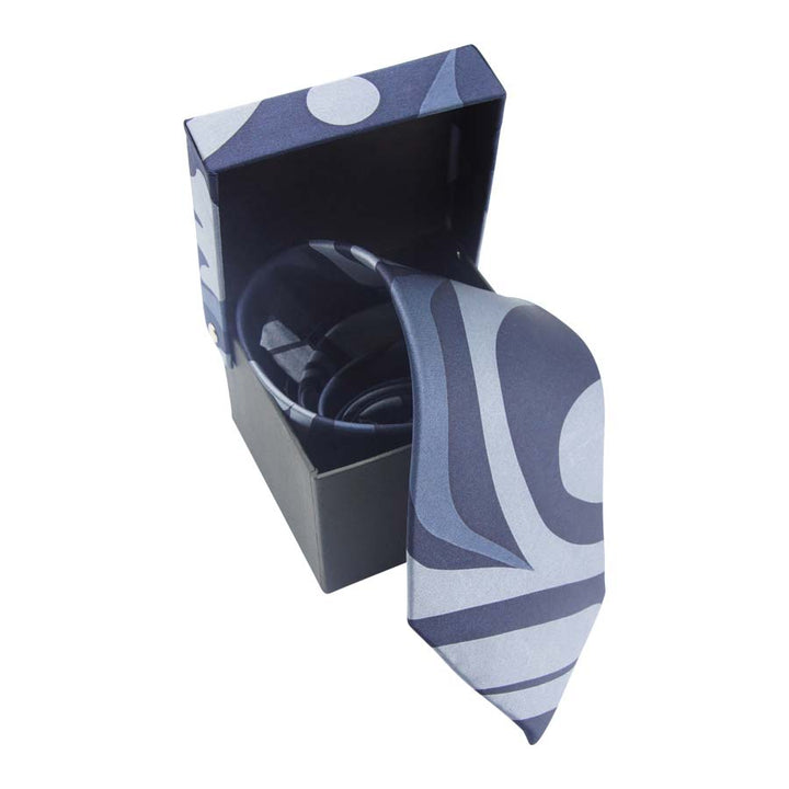 NW Coast Haida Silk Tie