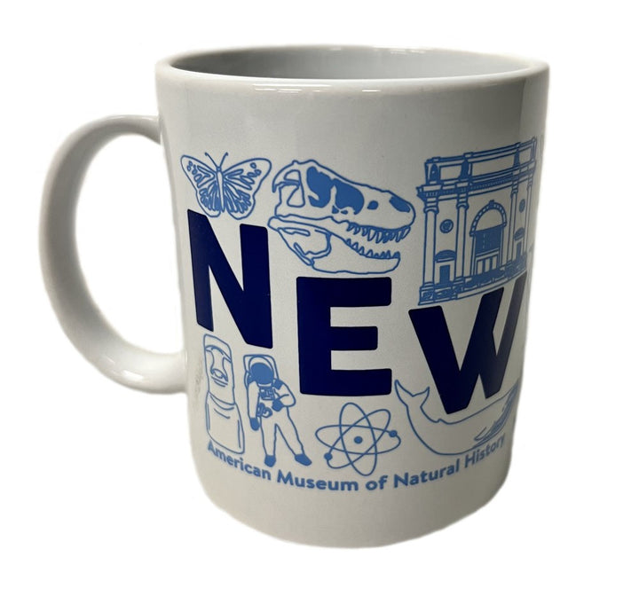 New York AMNH Wrap-Around Ceramic Mug