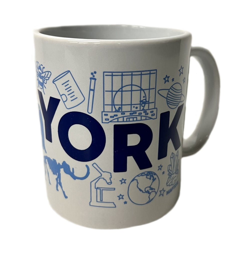 New York AMNH Wrap-Around Ceramic Mug Reverse