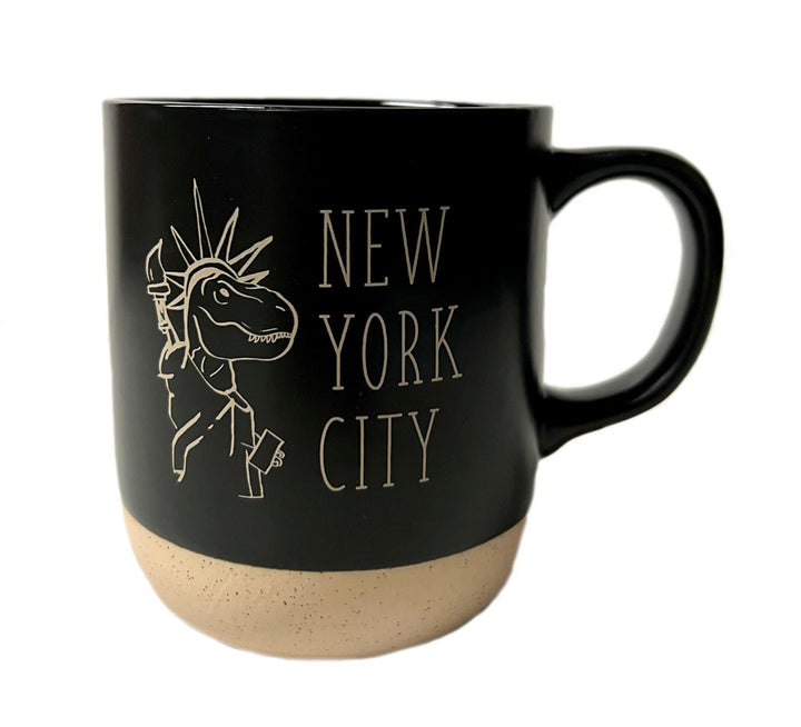 NYC Dino Liberty Stoneware Mug