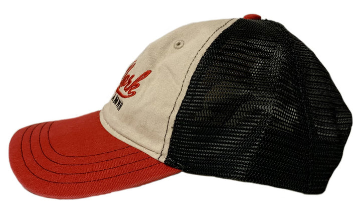 Adult Tri-Color Embroidered New York Trucker Cap