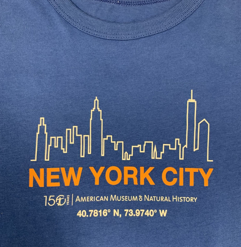 Youth Eco-Friendly Royal Blue NYC T-Shirt