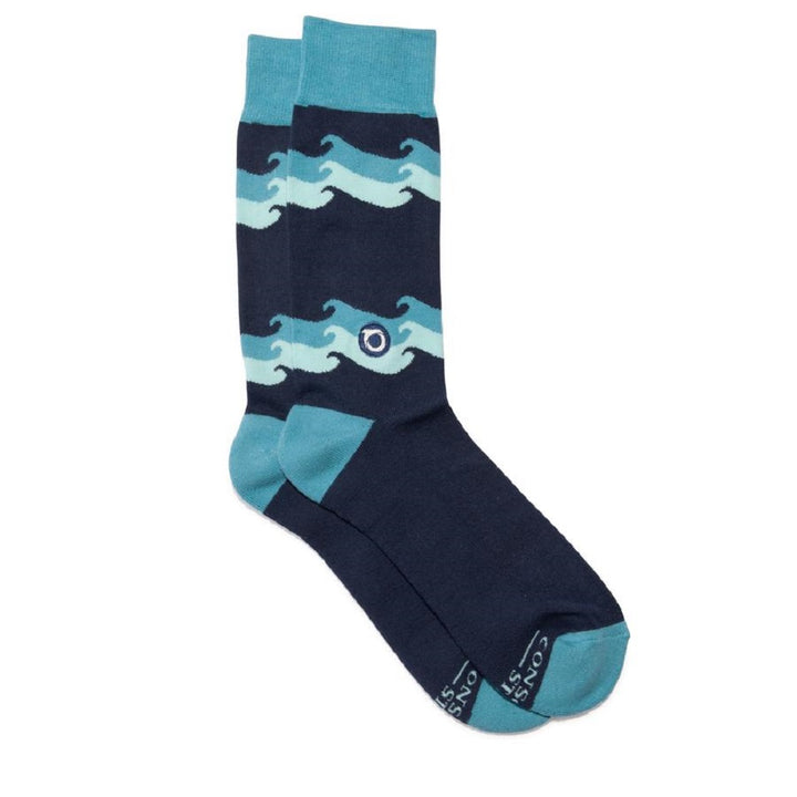 Adult Eco-Friendly Ocean Socks