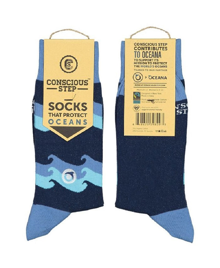 Adult Eco-Friendly Ocean Socks