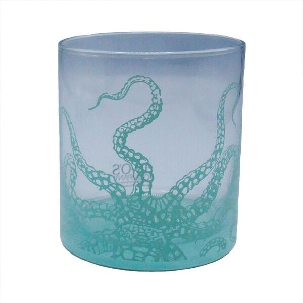 Double Old-Fashioned Octopus Glass