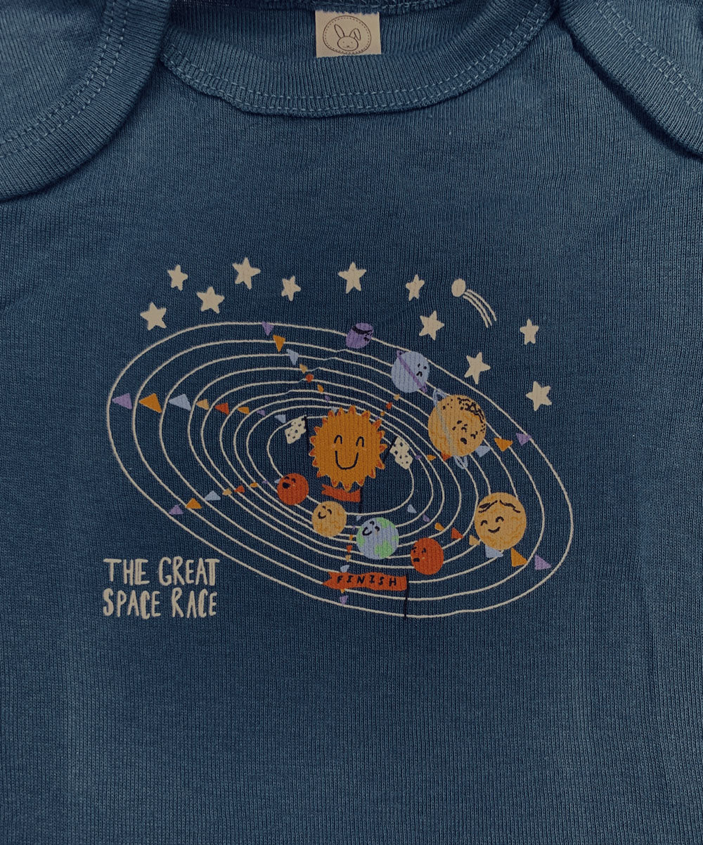 Infant Space Race Onesie
