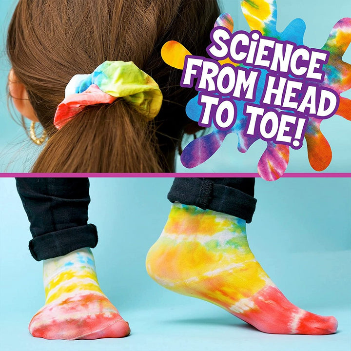 Ooze Labs Rainbow Tie-Dye Lab Socks