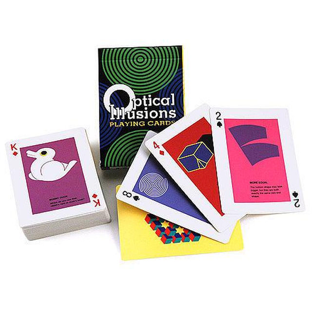 Optical Illusions Playing Cards