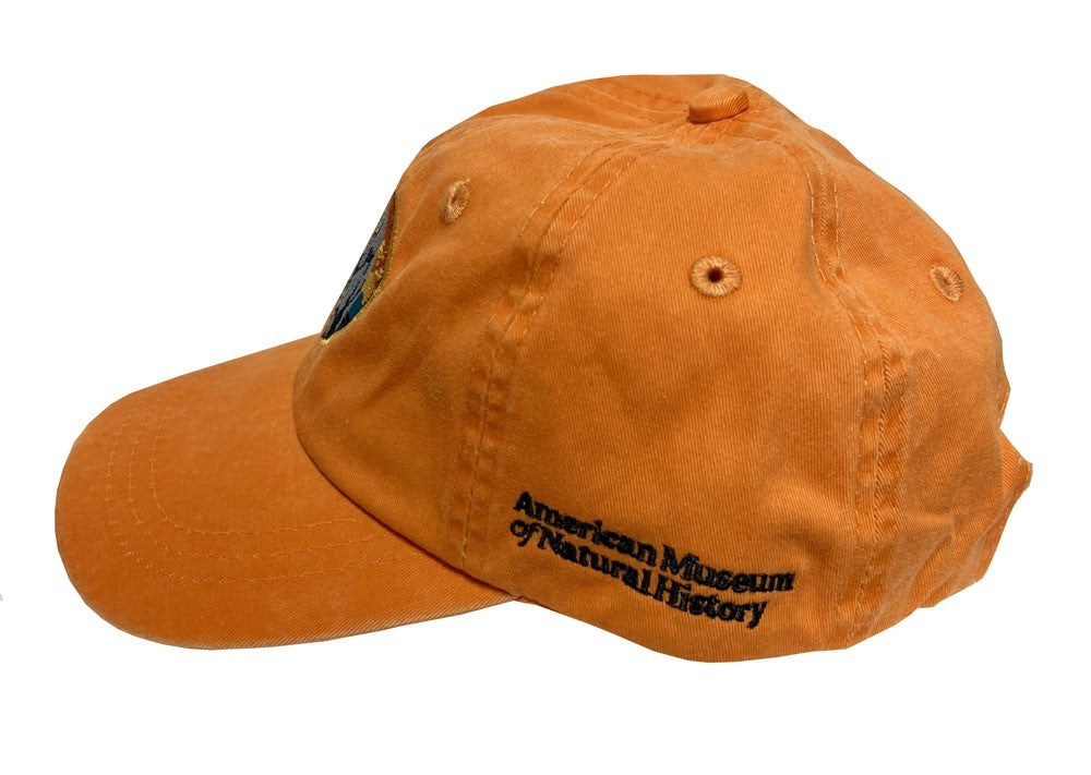 Orange Cotton Elephant Cap side