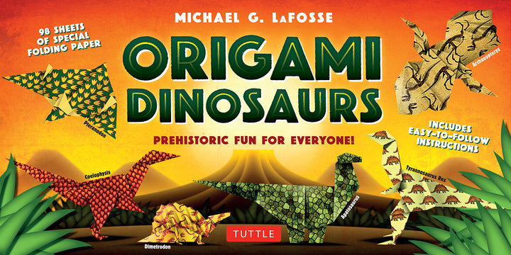 Origami Dinosaurs Book and Kit