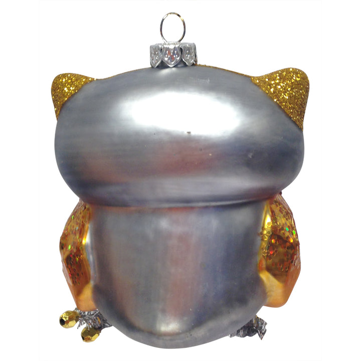 Owl Glass Ornament