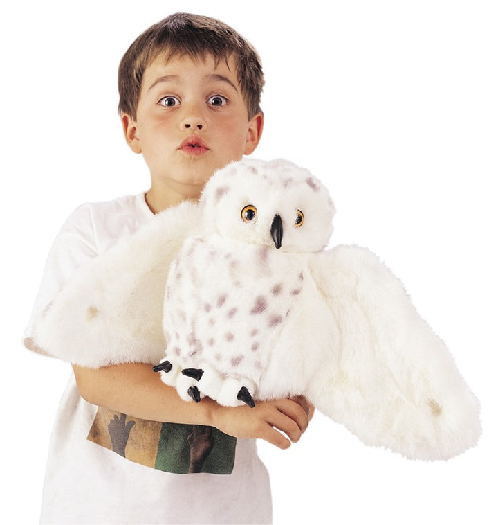 Plush Owl Hand Puppet