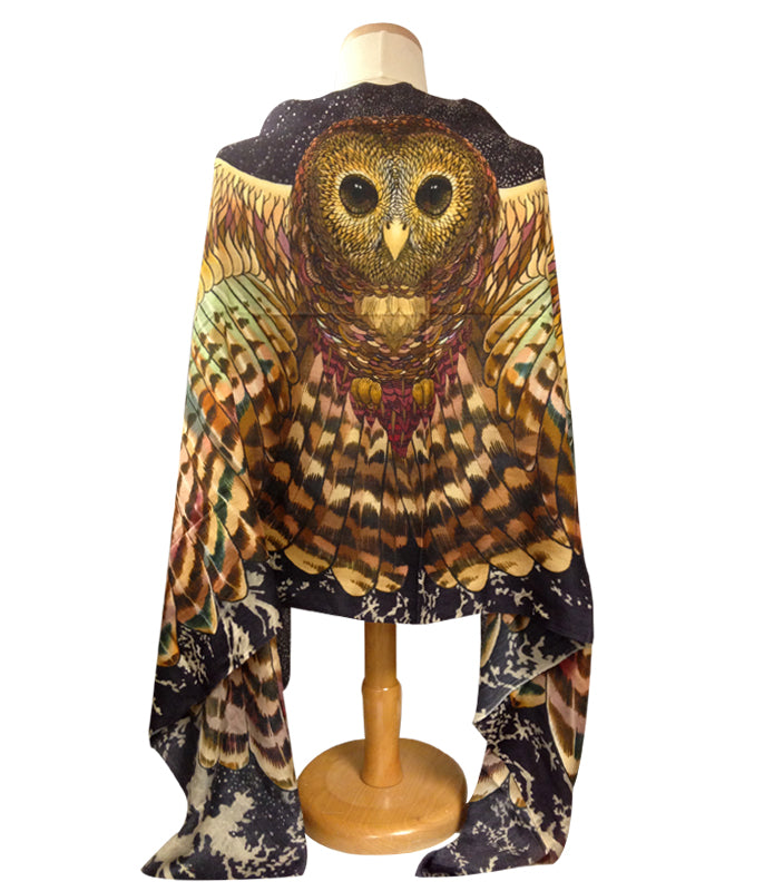 Owl Wings All In One Scarf & Shawl