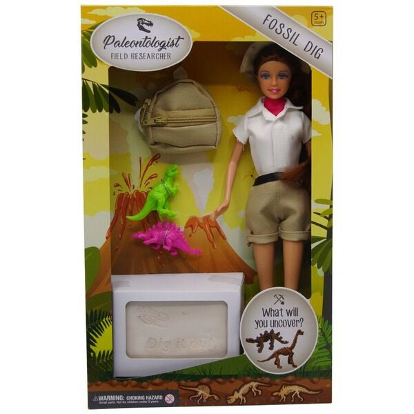 Paleontologist ''Fossil Dig'' Doll