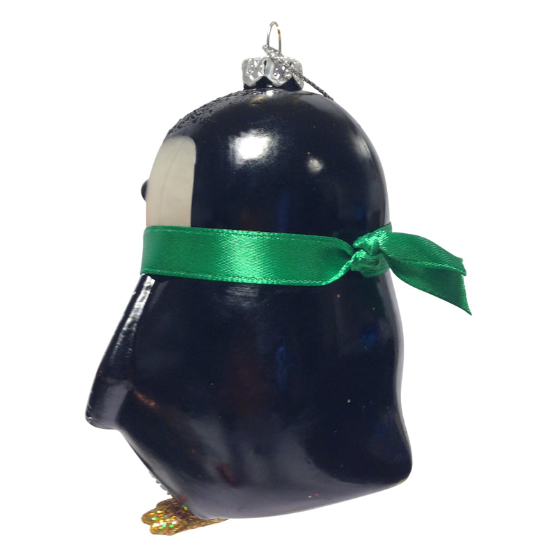 Penguin Glass Ornament
