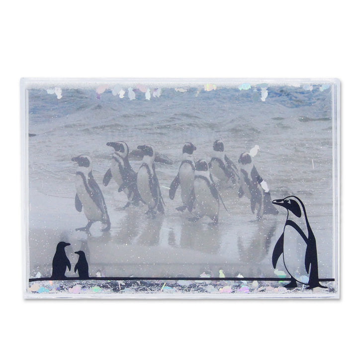 Penguins Glitter Picture Frame