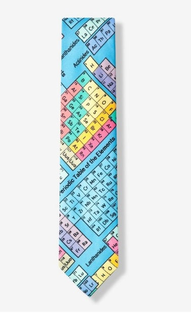 Periodic Table of Elements Tie