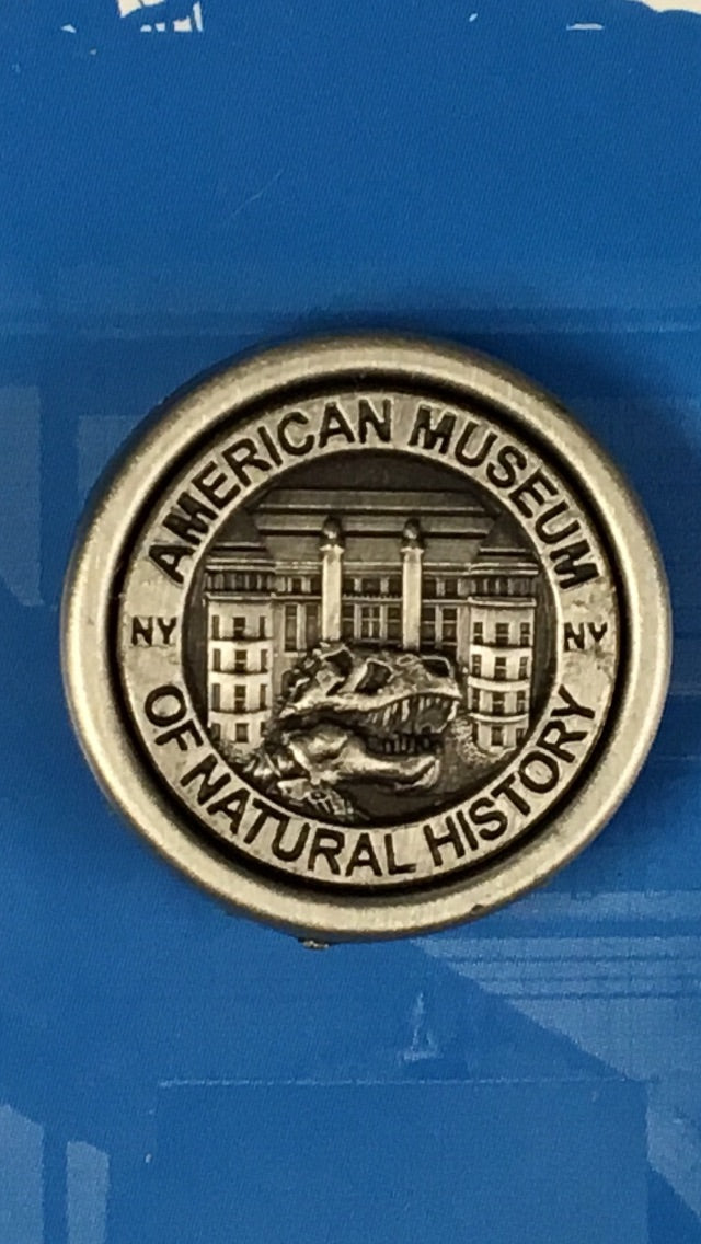 AMNH Pewter Lapel Pin
