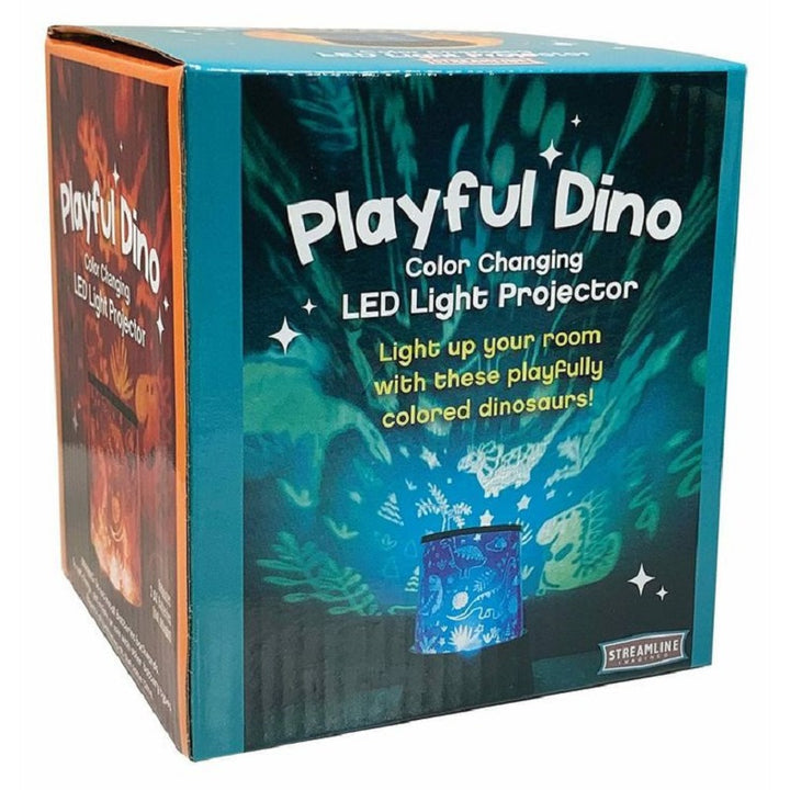 Playful Dino Color Changing LED Light Projector