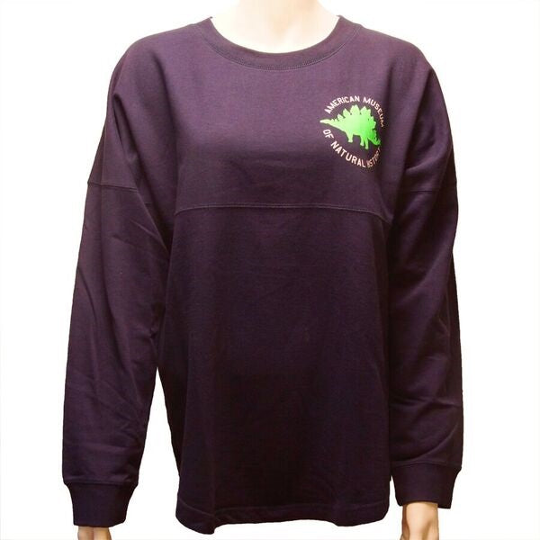 Adult AMNH New York Stegosaurus Dolman Top