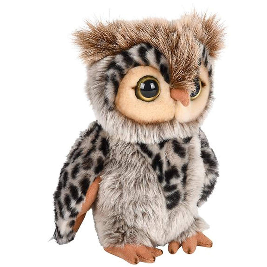 Plush Brown Eagle Owl