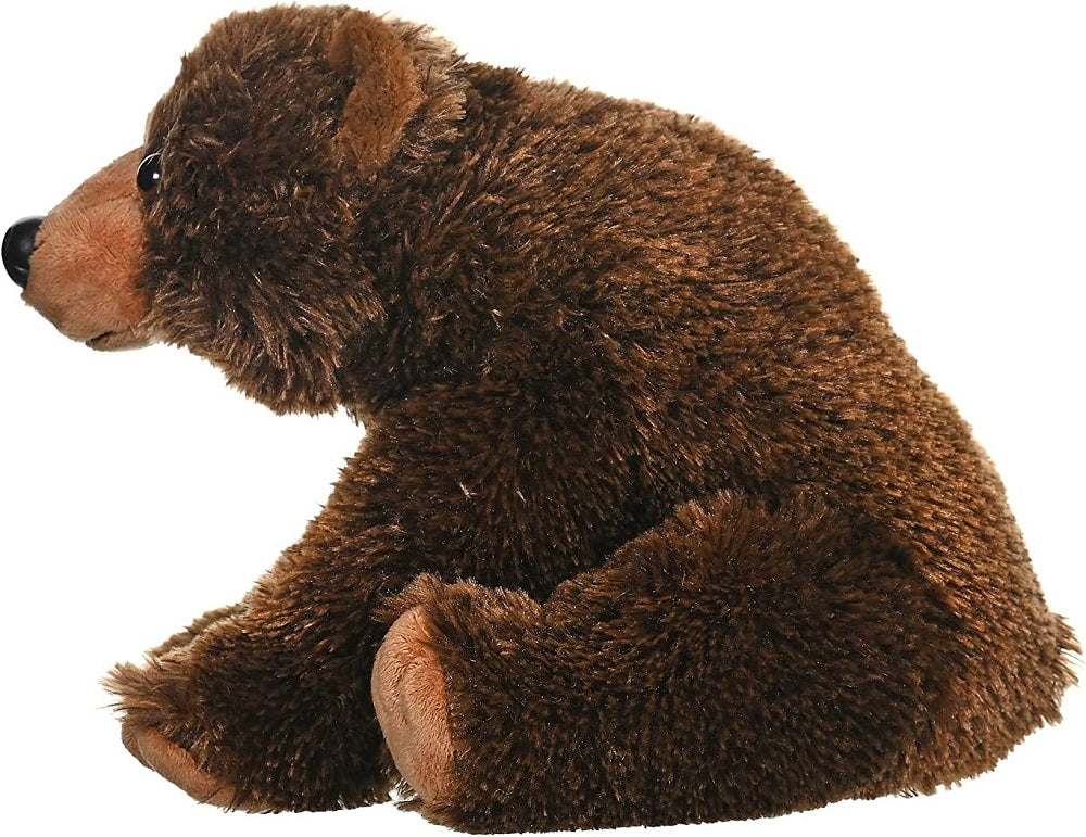 Cuddlekins Plush 12  Inch Grizzly Bear Side View