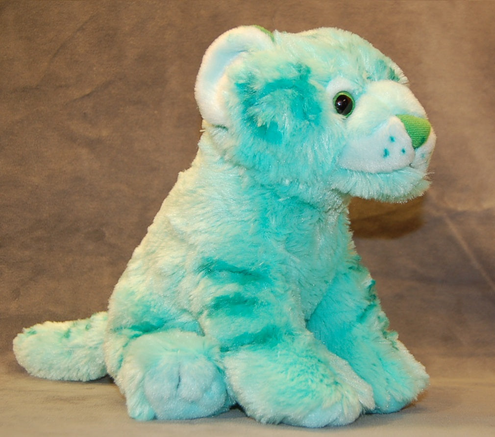 Plush Mint Green Tiger