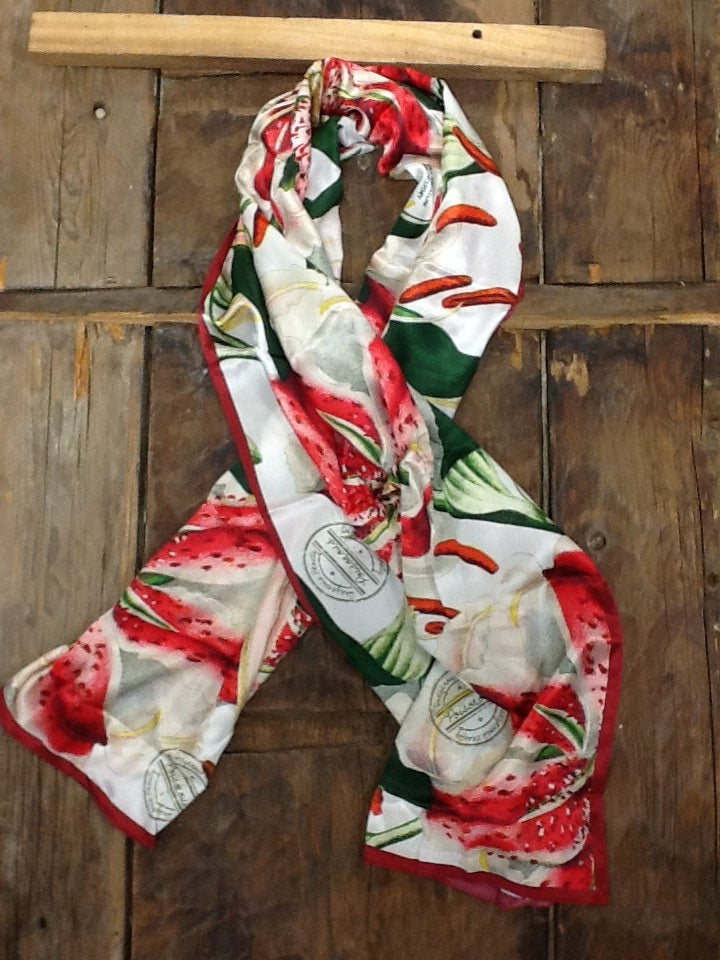 American Museum of Natural History Dangerous Beauty Silk Scarf