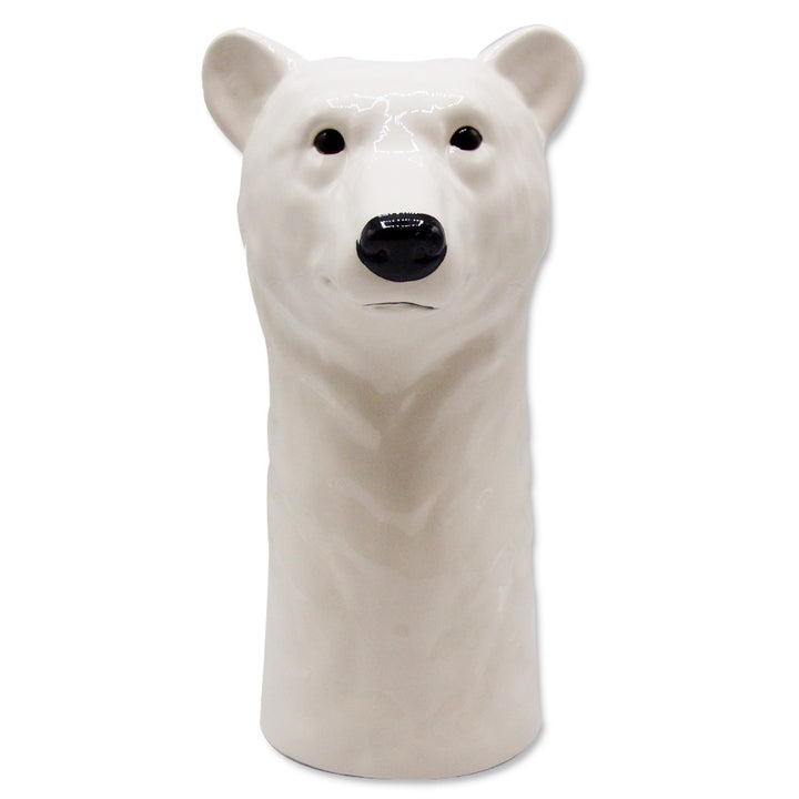 Ceramic Polar Bear Vase