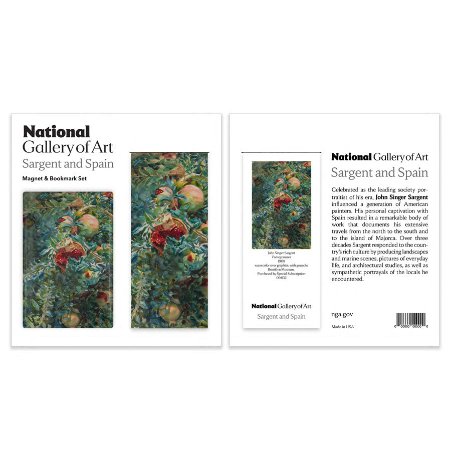 John Singer Sargent: Pomegranates, Magnet and Bookmark
