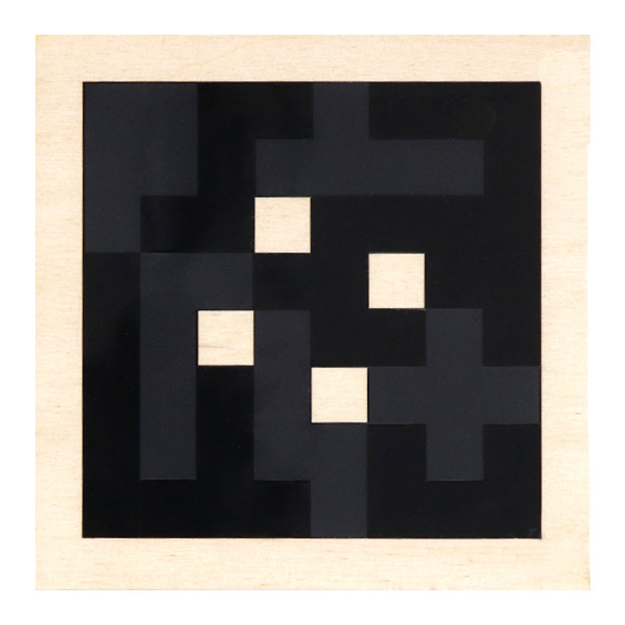 Charcoal Pentomino Puzzle