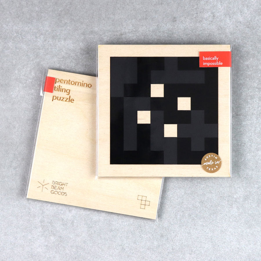 Charcoal Pentomino Puzzle