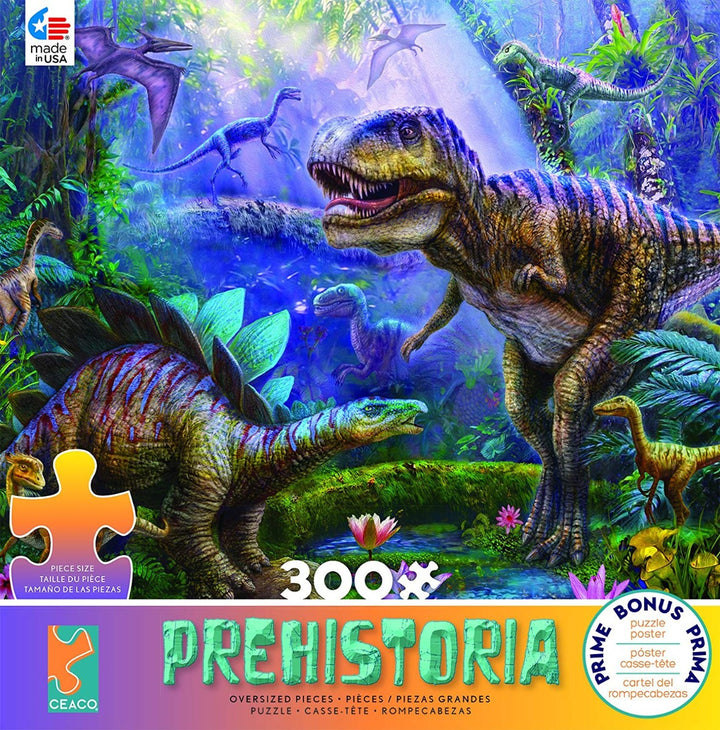 Prehistoria 300 Piece Dinosaur Puzzle