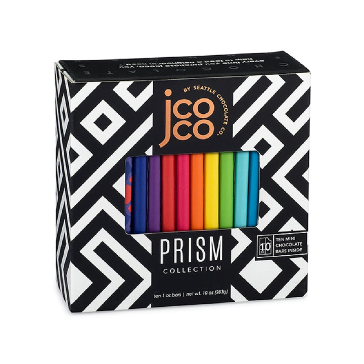 Prism Collection Set of 10 Chocolate Bars