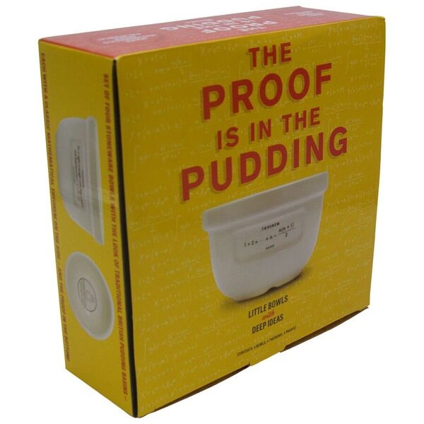 The Proof is in the Pudding Set of Four Ceramic Bowls