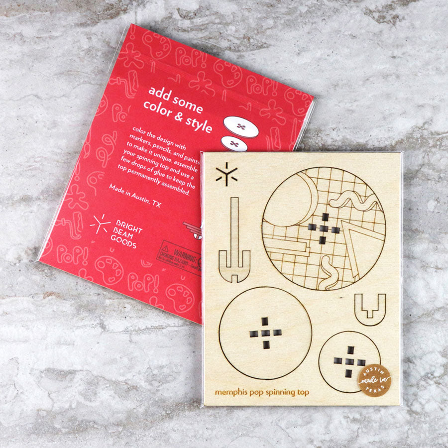 Memphis Pop Large Spinning Top Kit