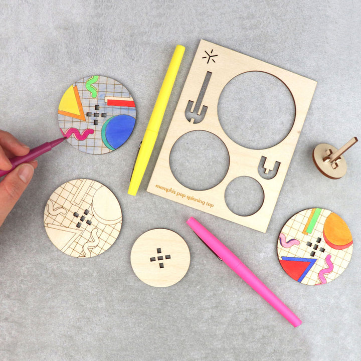 Memphis Pop Large Spinning Top Kit