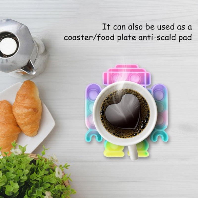 Push Bubble Fidget Robot