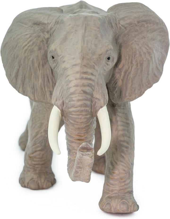 PVC 6.5 Inch African Elephant Front View