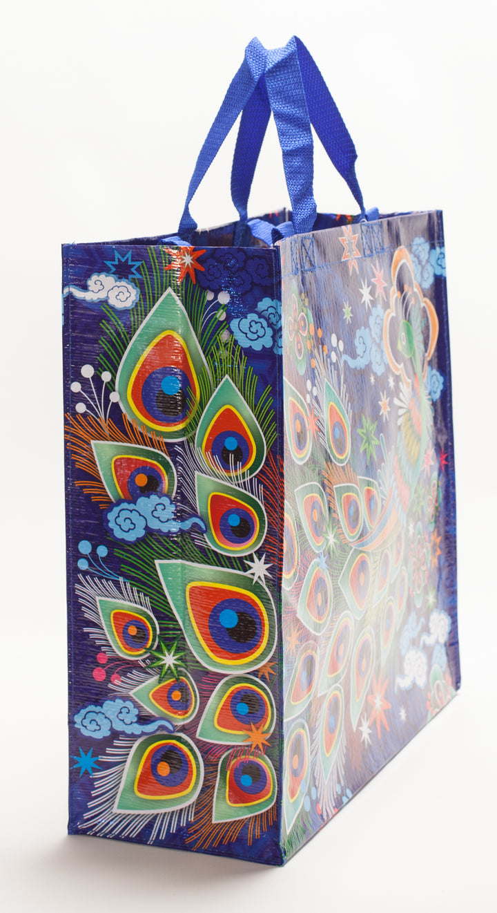 Peacock Shopper Tote
