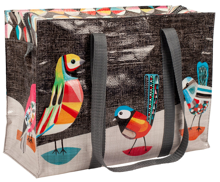 Pretty Birds Shoulder Tote