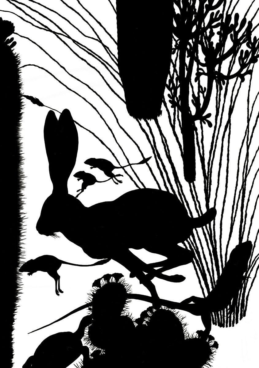 Silhouettes Boxed Notecards by Ugo Mochi