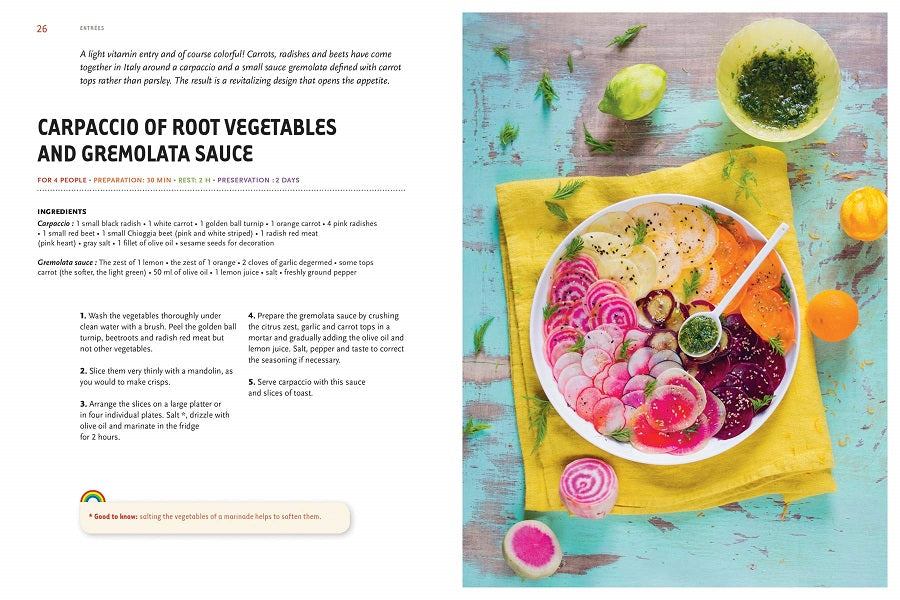 Rainbow Food: 50 Recipes Color-Coded and Vitaminized