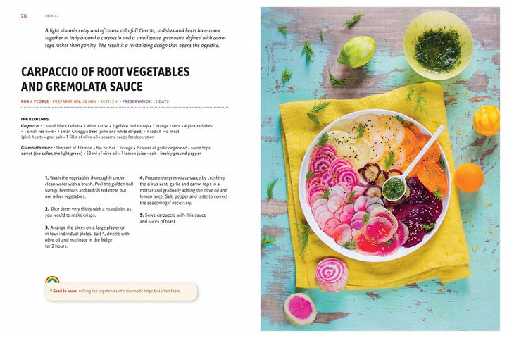 Rainbow Food: 50 Recipes Color-Coded and Vitaminized