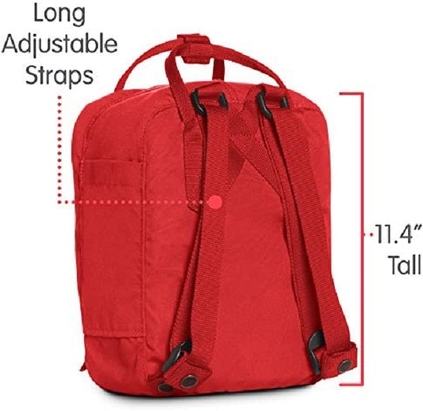 Eco-Friendly Re-Kanken Red Backpack